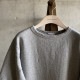 FRNCH TERRY　9分袖裏毛ワンピース