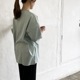 コットンポンチ　ビッグシルエットスーピマコットンTee