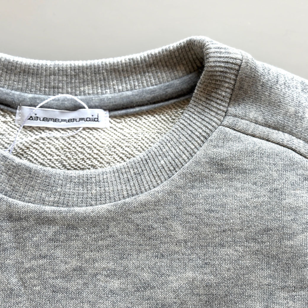 French Terry 30/10 袖カーブ切替トレーナー