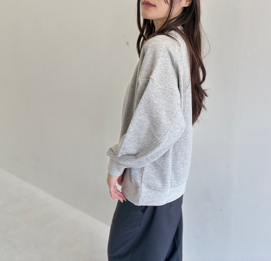 French Terry 30/10 袖カーブ切替トレーナー