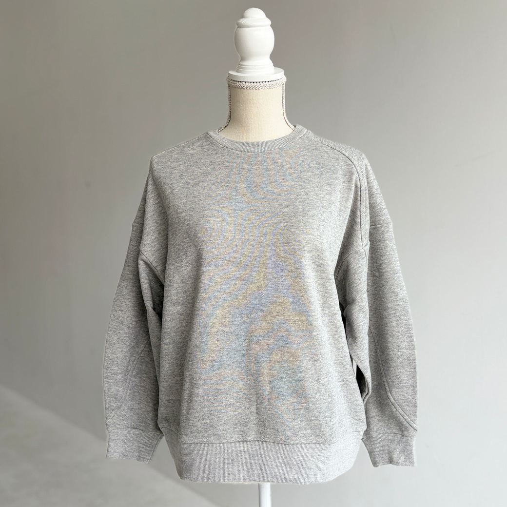 French Terry 30/10 袖カーブ切替トレーナー