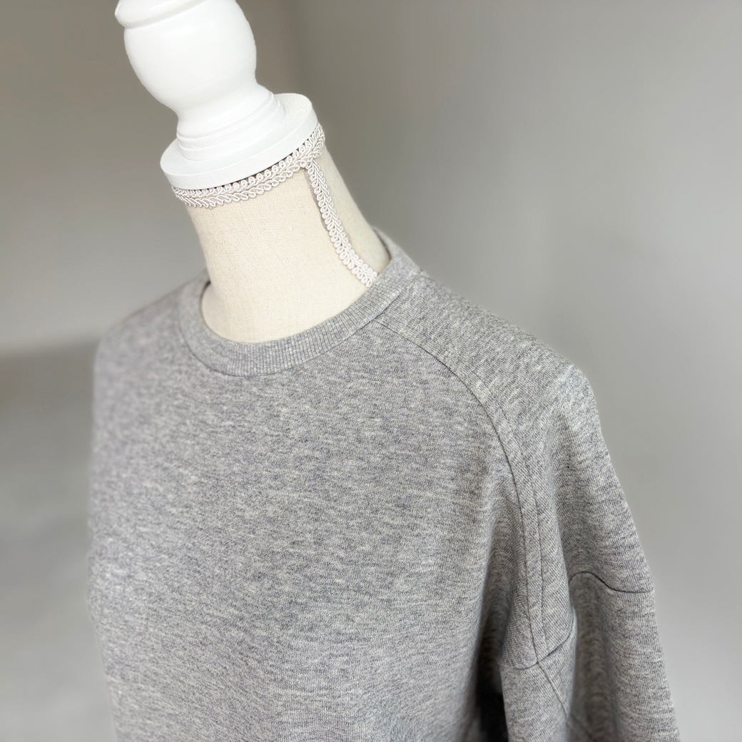 French Terry 30/10 袖カーブ切替トレーナー