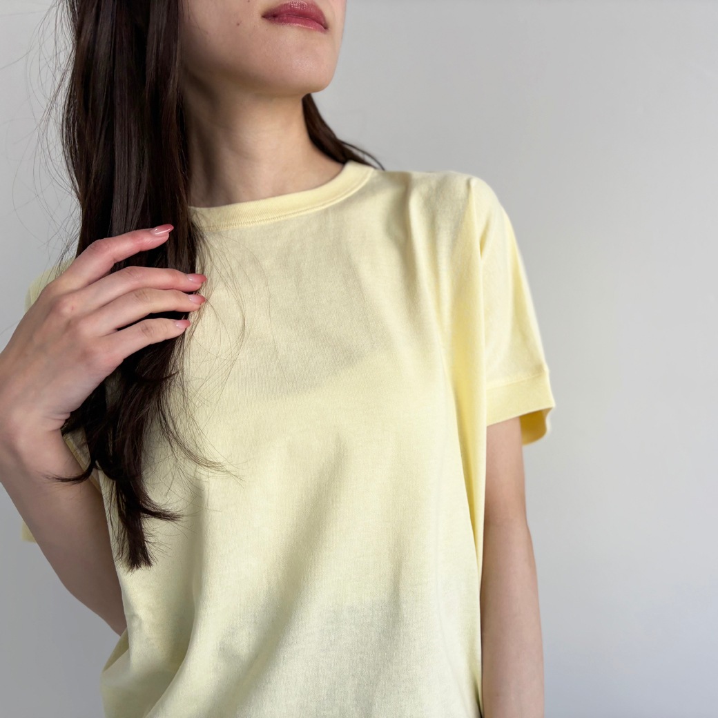 USAコットン　ドルマンハーフスリーブ プルオーバー