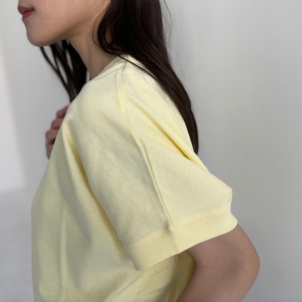 USAコットン　ドルマンハーフスリーブ プルオーバー