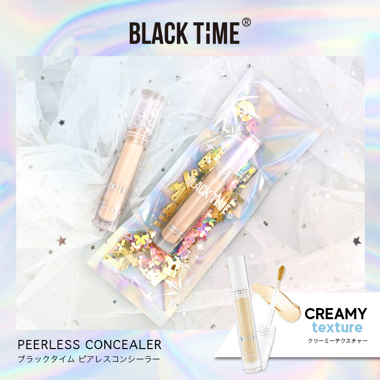 ピアレスコンシーラー」BLACK TIME(ブラックタイム)/クリーミーな