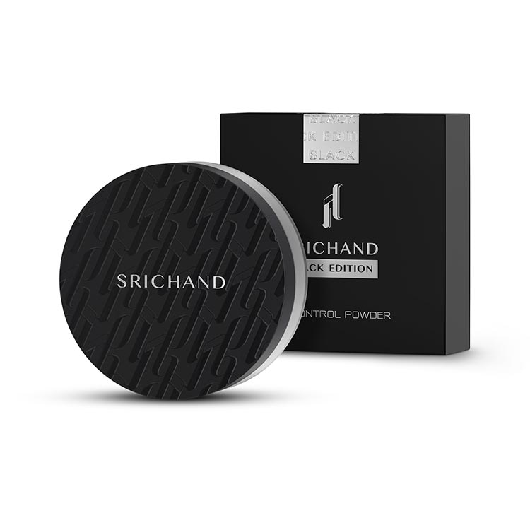 ブラックエディション オイルコントロールパウダー」SRICHAND 