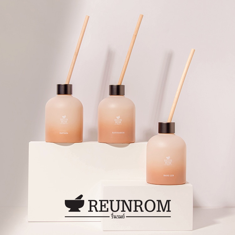 【新品】REUNROM（レンロン）高級ルームディフューザー　2本セット ルームディフューザー」バンレン・パタヤ・ラチャブリ/REUNROM(レンロン)