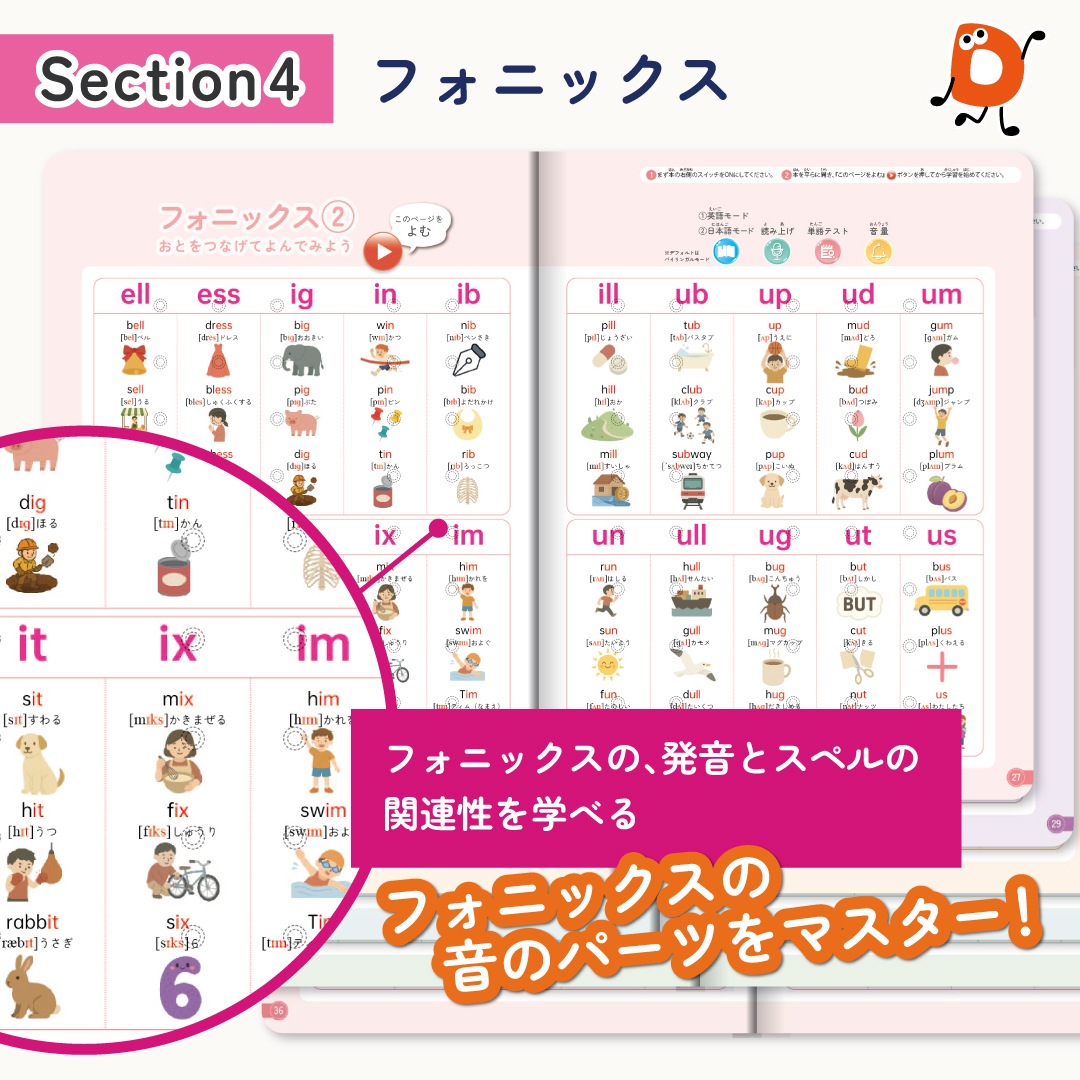 silkyroom 読める！聞ける！話せる！フォニックスと発音記号 英語の音