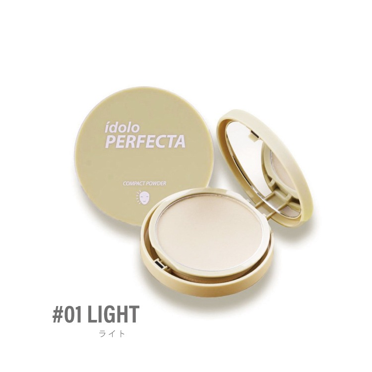 idolo(イドロ)「MISTINE IDOLO PERFECTA コンパクトパウダー」パウダー