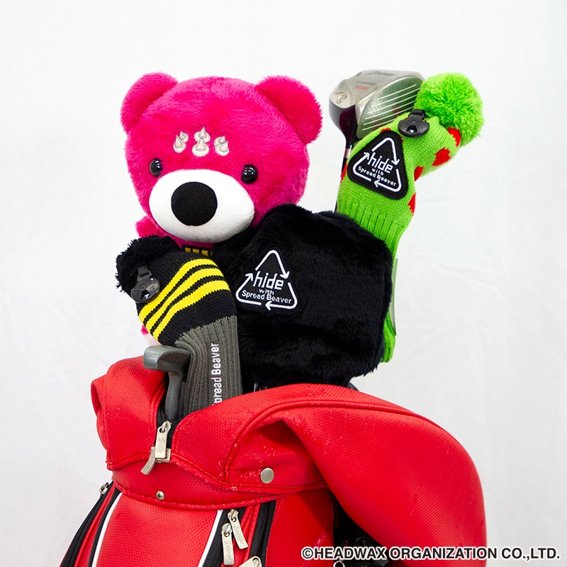 LEMONeD GOLF �ɥ饤�С��ѥإåɥ��С���PSYCHO TEDDY BEAR ver.��