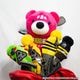 LEMONeD GOLF �ɥ饤�С��ѥإåɥ��С���PSYCHO TEDDY BEAR ver.��