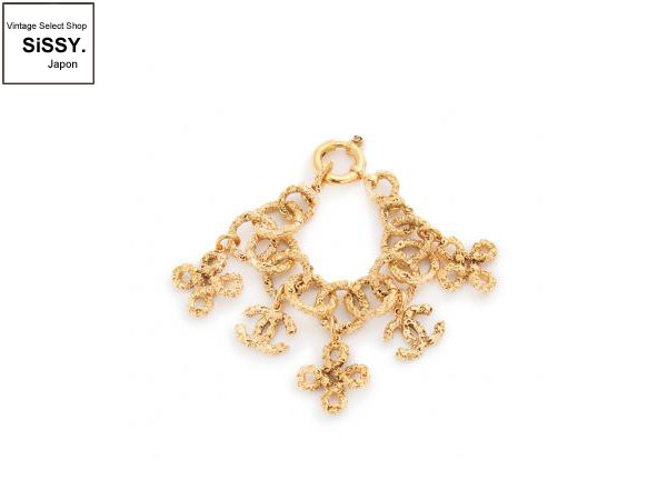 CHANEL シャネル アイコン ブレスレット ゴールド