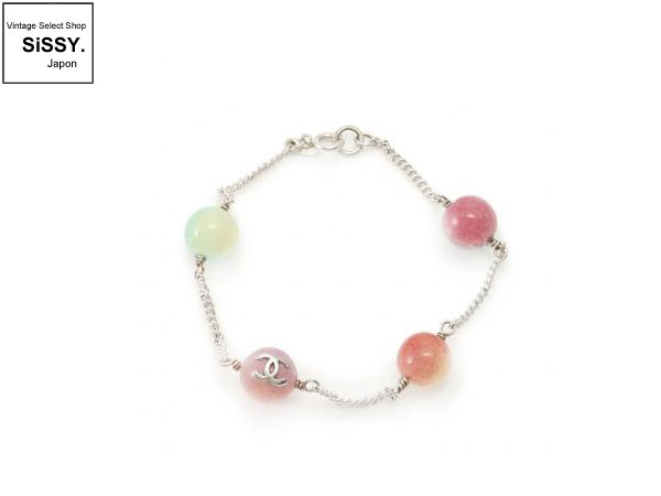 CHANEL シャネル カラーボール ブレスレット マルチカラー