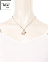 CHANEL シャネル ココマーク バッグモチーフ ネックレス メタル ゴールド 05A|アクセサリー