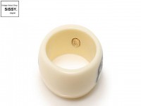 CHANEL シャネル ココマーク カメリア リング 白 黒 13号|アクセサリー