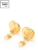 CHANEL シャネル ココマーク ヴィンテージ イヤリング メタル ゴールド 94A|アクセサリー