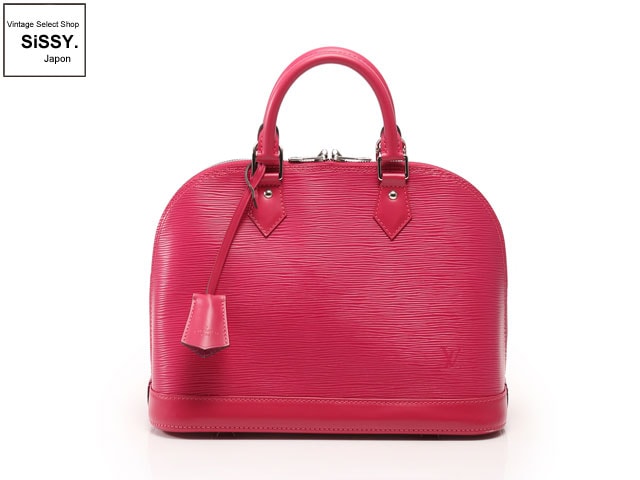 LOUIS VUITTON ルイ・ヴィトン アルマPM ハンドバッグ エピ レザー ピヴォワンヌ M41266