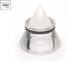 Boucheron ブシュロン キャトル ブラック リング K18WG ホワイトゴールド ブラック 約16号|ジュエリー