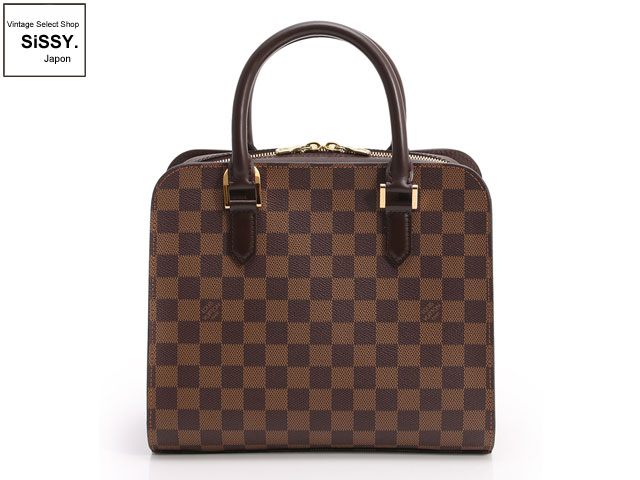 LOUIS VUITTON ルイ・ヴィトン トリアナ ハンドバッグ ダミエ エべヌ N51155
