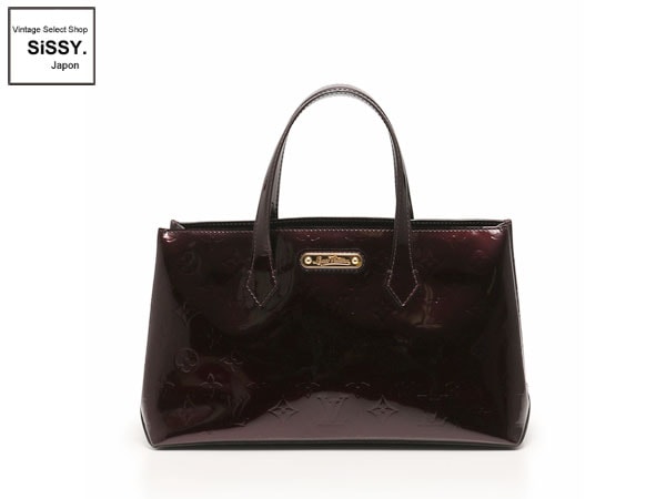 ルイ・ヴィトン ■LOUIS VUITTON■ ハンドバッグ ウィルシャーPM モノグラムヴェルニ エナメルレザー アマラント M93641