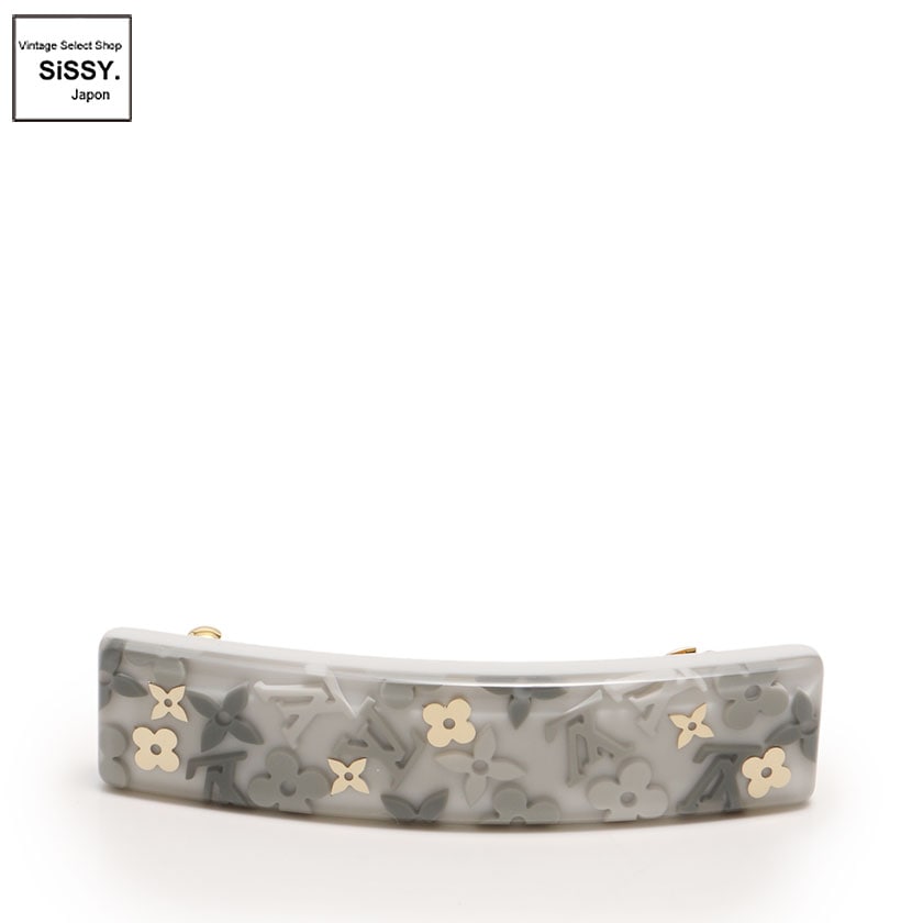 ルイ・ヴィトン ■LOUIS VUITTON■ バレッタ ヘアアクセサリー ファランドール グレー M65819