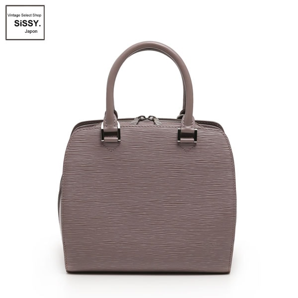 ルイ・ヴィトン ■LOUIS VUITTON■ ハンドバッグ ポンヌフ エピ レザー リラ ライトグレー M5205B