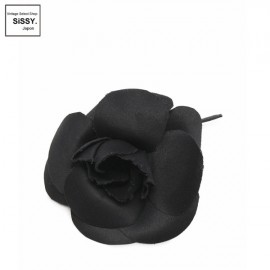 ■シャネル■ コサージュ ブローチ アクセサリー カメリア ブラック 【CHANEL】|アクセサリー