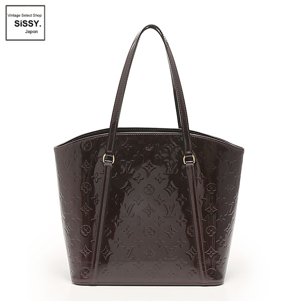 ■ルイ・ヴィトン■  トートバッグ アヴァロンGM モノグラム ヴェルニレザー アマラント M91566 【LOUIS VUITTON】