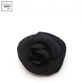 ■シャネル■ カメリア コサージュ ブローチ アクセサリー ブラック 【CHANEL】|アクセサリー