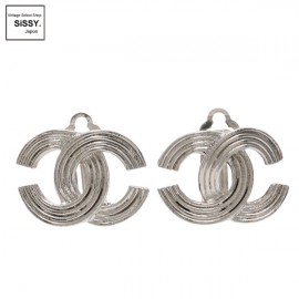 ■シャネル■ ココマーク イヤリング シルバー 00A 【CHANEL】|アクセサリー