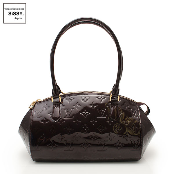 ■ルイ・ヴィトン■ ショルダーバッグ シャーウッドPM モノグラムヴェルニレザー アマラント M91493 【LOUIS VUITTON】