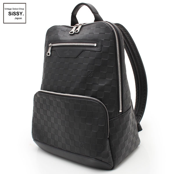 ■ルイ・ヴィトン■ アヴェニュー バックパック リュックサック ダミエ アンフィニ レザー オニキス N41043 【LOUIS VUITTON】