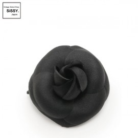 ■シャネル■ カメリア コサージュ ブローチ アクセサリー ブラック 【CHANEL】|アクセサリー