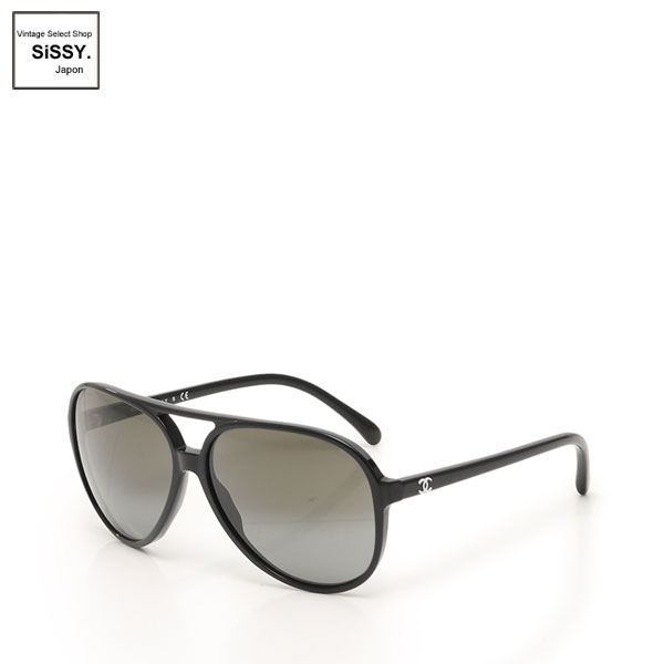 ■シャネル■ ココマーク ティアドロップサングラス ブラック 【CHANEL】