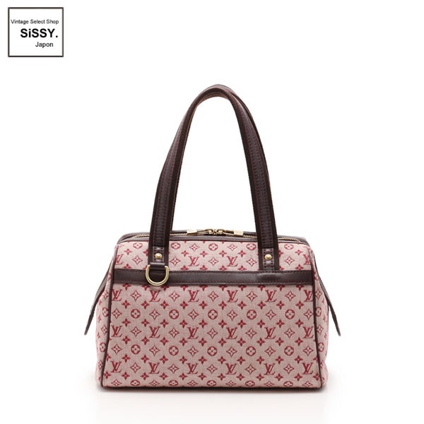 ■ルイ・ヴィトン■ ジョセフィーヌPM モノグラムミニ ハンドバッグ キャンバス レザー チェリー M92314 【LOUIS VUITTON】