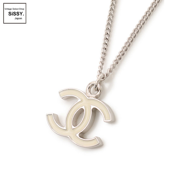 ■シャネル■ ココマーク チェーンネックレス シルバー 05V 【CHANEL】