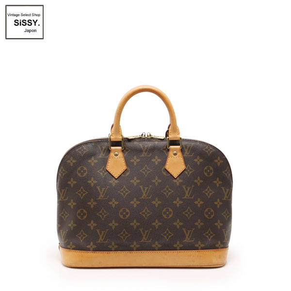 ■ルイヴィトン■ アルマ モノグラム ハンドバッグ PVC レザー ブラウン M51130 【LOUIS VUITTON】