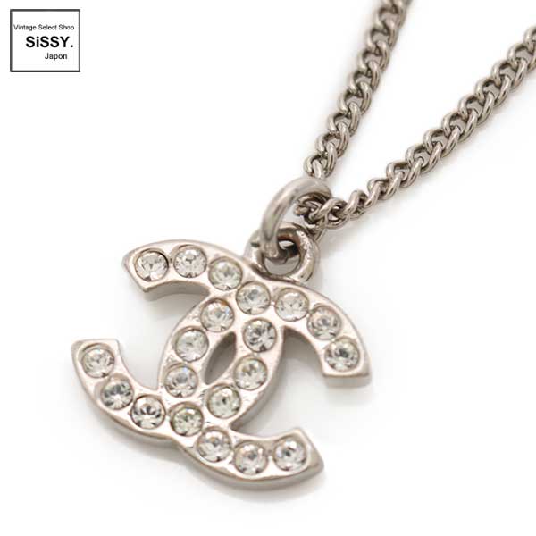 ■シャネル■ ココマーク ネックレス シルバー 09V 【CHANEL】