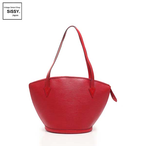 ■ルイ・ヴィトン■ サンジャック ショッピング エピ ショルダーバッグ レザー カスティリアンレッド M52267 【LOUIS VUITTON】