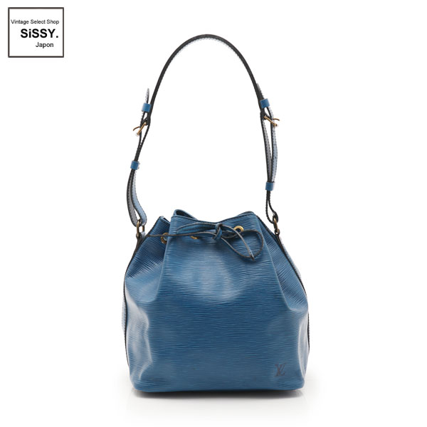 ■ルイ・ヴィトン■ プチノエ エピ ショルダーバッグ レザー トレドブルー M44105 【LOUIS VUITTON】