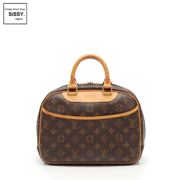 ■ルイ・ヴィトン■ モノグラム トゥルーヴィル ハンドバッグ レザー ブラウン M42228 【LOUIS VUITTON】