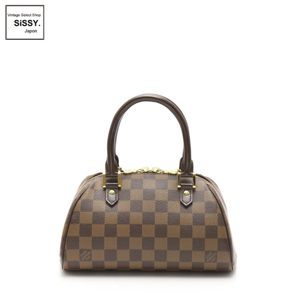 ■ルイ・ヴィトン■ ダミエ リベラ ミニ ハンドバッグ PVC レザー エベヌ ブラウン N41436 【LOUIS VUITTON】