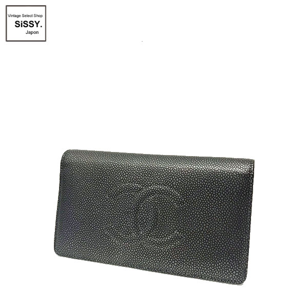 ■シャネル■ 長財布 ココマーク グレーシルバー 15番台 【CHANEL】