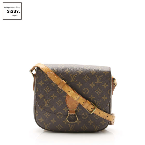 ■ルイ・ヴィトン■ モノグラム サンクルーGM ショルダーバッグ PVC レザー ブラウン M51242 【LOUIS VUITTON】