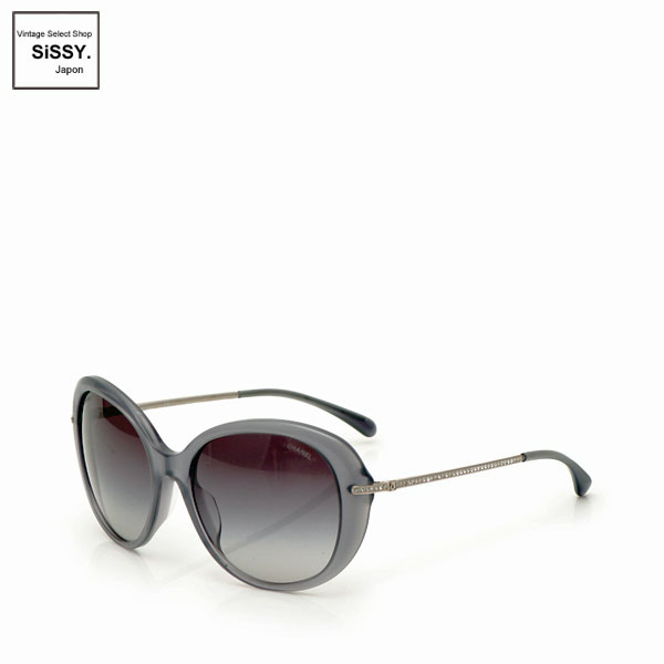 ■シャネル■ サングラス ラインストーン グレー シルバー 5293-B 【CHANEL】