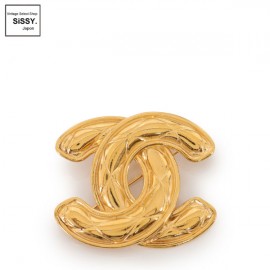 ■シャネル■ ココマーク ブローチ ゴールド ヴィンテージ 【CHANEL】