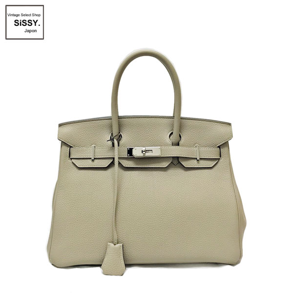 ■エルメス■ バーキン30 トゴ トゥルティールグレー シルバー金具 T刻印【HERMES】