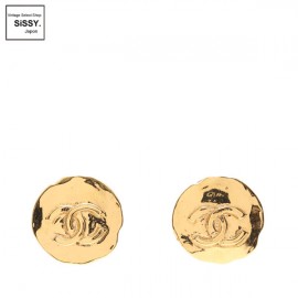 ■シャネル■ ココマーク イヤリング ゴールド 93P ヴィンテージ 【CHANEL】|アクセサリー