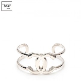 ■シャネル■ ココマーク バングル シルバー 97A 【CHANEL】