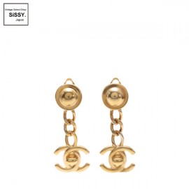 ■シャネル■ ココマーク ターンロック イヤリング ゴールド 96A 【CHANEL】|アクセサリー